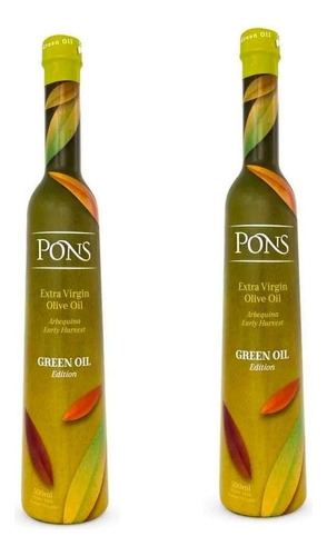 Azeite De Oliva Extra Virgem Pons Green Oil Edition 2 Peças