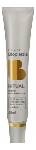 Ampola Ritual Creme Reconstrutor Bioplastia Lowell