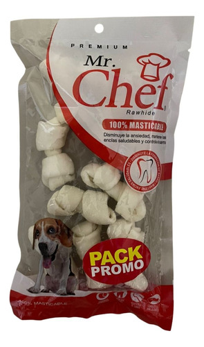 Snack Para Perros Mr Chef - Huesitos 100% Masticables