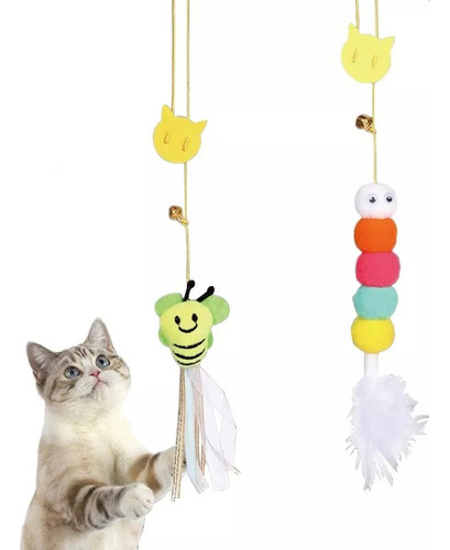 2unid.caza Cuerda Elástica Juguetes Para Mascotas ,gatos