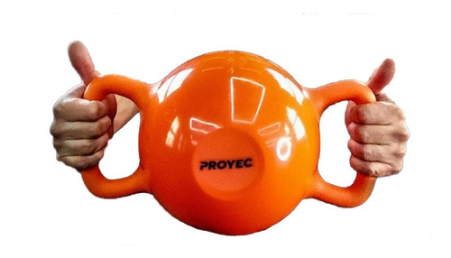 Imagen 1 de 10 de Pesa Rusa Proyec Recargable Agua 5 Kg Doble Agarre Importada
