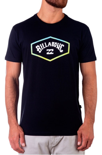 Camiseta Billabong Manga Curta Exit Arch Tamanho Grande