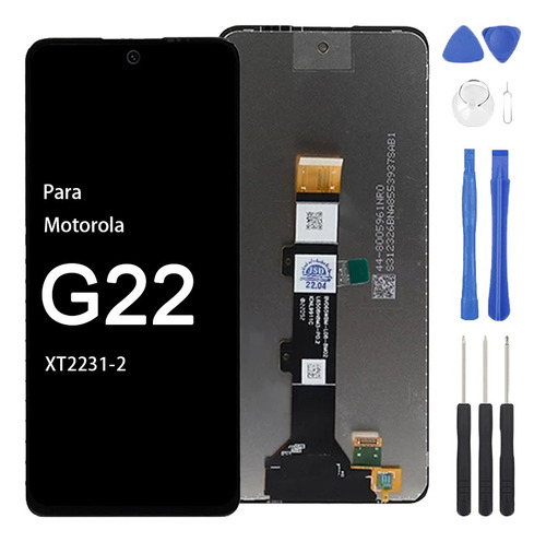 Pantalla Display Touch Lcd Para Motorola G22 Xt2231-2 Regalo