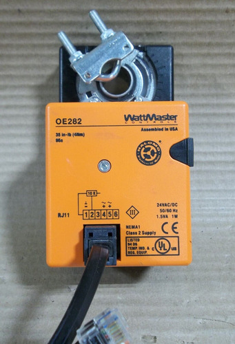 Wattmaster Controls Watt Master Oe282  Zone Actuator 24v Aab