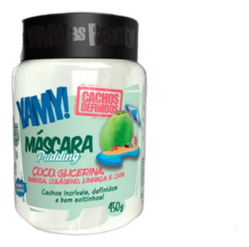 Yamy Mascarilla Rizos Definidos Con Pudín De Coco 450g - 