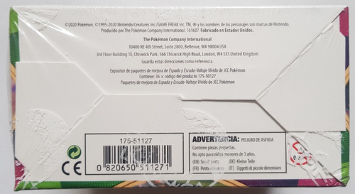 Caja Pokemon Tcg Voltaje Vivido Nueva Y Sellada !!!