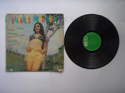 Lp Vinilo Bailables Memorables Varios Interpretes