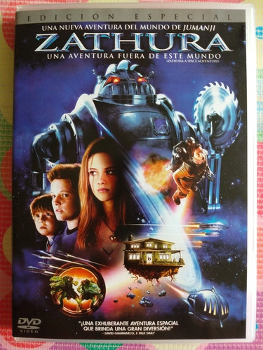 Dvd Zathura Una Aventura Fuera De Este Mundo Josh Y