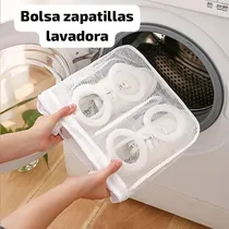 Comprar 1 Bolsa De Lavar Zapatilla Para Lavadora Bolsa Malla Ropa 