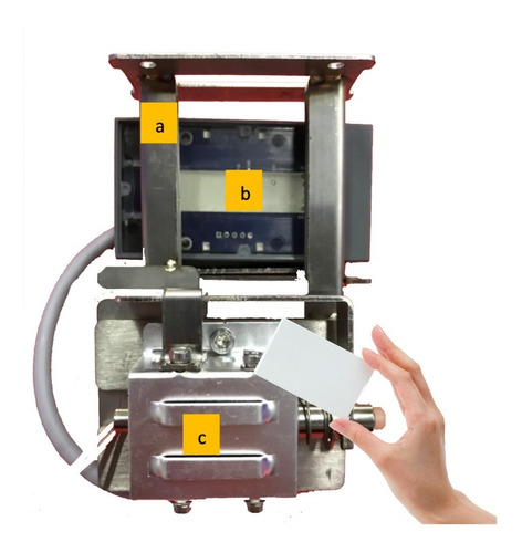 Caja De Recolección De Tarjetas Sin Lector/solenoide Zkteco