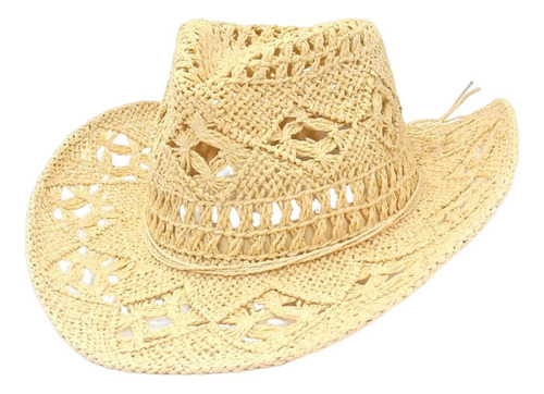 Sombreros De Paja Para Mujer, Ala , Protección Solar Para