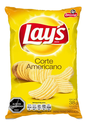 Cojines Divertidos Estampados Ambos Lados Lays 32x48 Papas