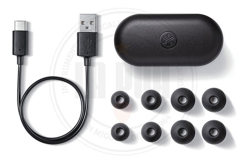 Imagen 4 de 6 de Auriculares Yamaha Tw-e3b Bluetooth Water Resist. 24hs