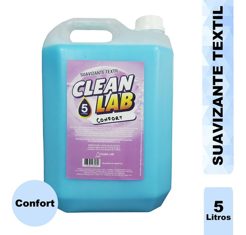 Suavizante Textil Be Celeste Z10 X 5 Lts. Clean Lab