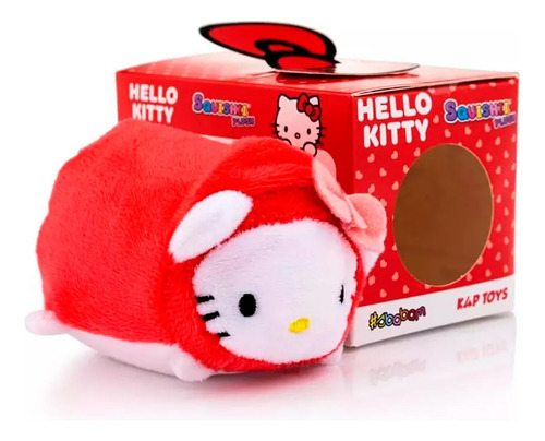 Hello Kitty Peluches 10cm Squishy Plush Varios Modelos Toyz Rojo