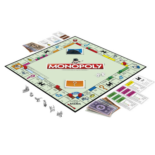 Imagen 11 de 12 de Juego de mesa Monopoly Clásico Hasbro C1009
