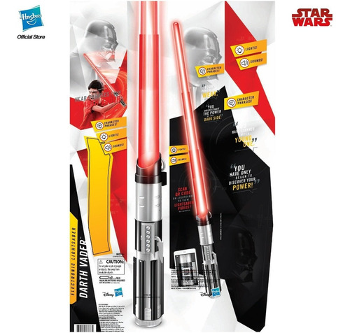 Star Wars Sable Interactivo Lightsaber Frases Darth Vader