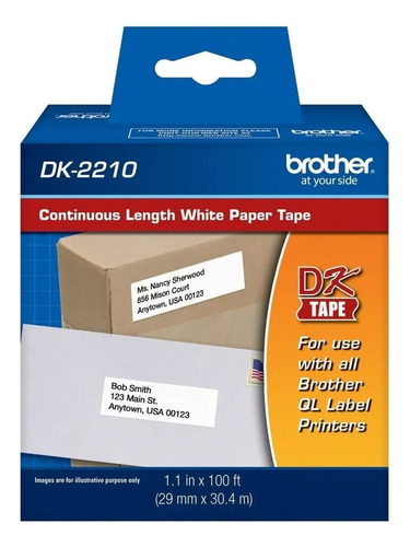 Cinta Brother Dk2210 29mm X 30mts Original Ql800 Ql700 Ql570