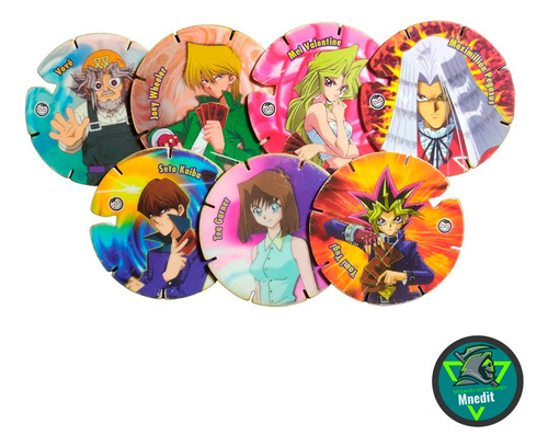 Tazo Elma Chips Yugioh Arma E Voa Original - 5 Unidades (Usado)