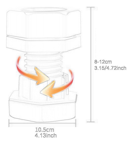 Almohadillas Anti Vibración De La Lavadora De 4 Piezas,