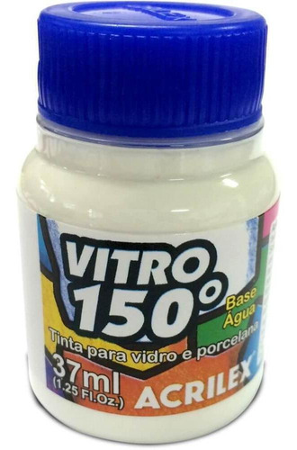 Tinta Vitro 150º 01140 806 Acrilex, 37 ml, incolora