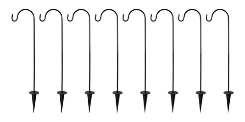 8x Shepherd Ground Hook Hight Ajustable Para Comederos De