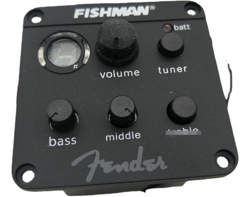 Sistema De Preamplificador Piezoeléctrico Fishman Isys Fende