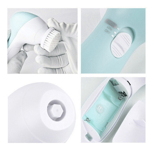 Escova De Limpeza Facial Carregável G Tools Facial Clean In
