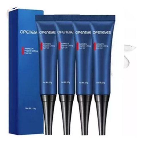 Set De 4 Creme Masculino Cool Tender Firming Eye