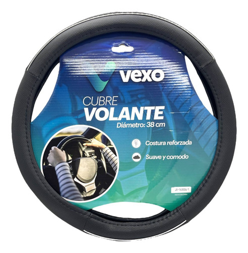 Funda Cubre Volante Auto Camioneta 38cm 39cm Vexo Cromado