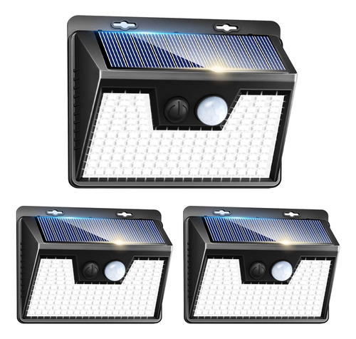 Luces Led Solares Impermeables Con Sensor De Movimiento