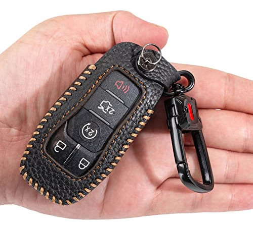 Funda De Llave Para Ford Con Llavero, Estuche De Llav