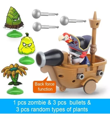 Kit Plantas do Jogo Plants vs Zombies ( 4 personagens)