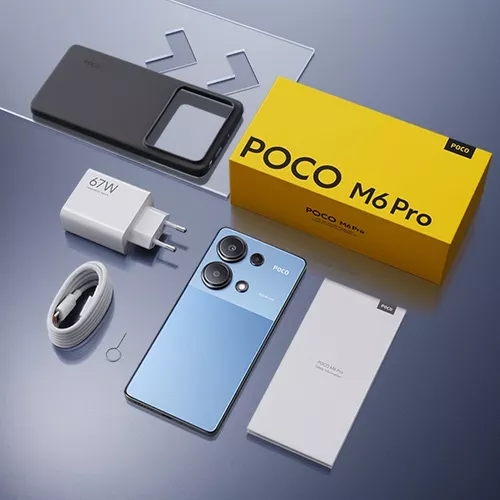 Xiaomi Poco M6 Pro 4G 8GB Ram 256GB Blue