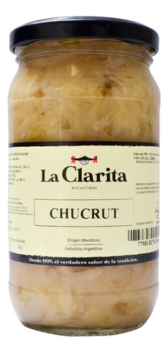 Packx6un-chucrut X330g- La Clarita-kosher