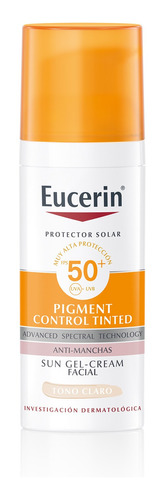 Eucerin Sun Control Piel Manchada -con Color Claro Fps 50+ X