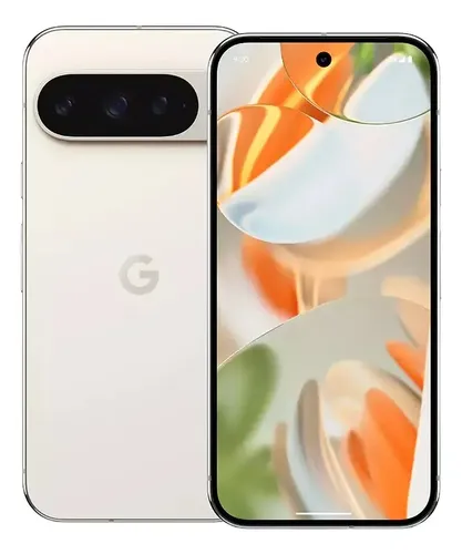 Google Pixel 9 Pro 256 GB y 16 GB RAM Blanco, Con 5G y Dual SIM