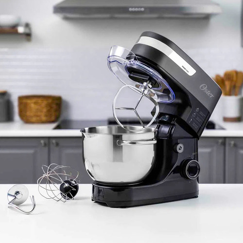 Batidora Planetaria Oster 3711 Color Negro Frecuencia 50 Hz