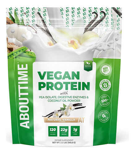 Proteina Vegana 985g Vainilla - G A $382 - g a $394