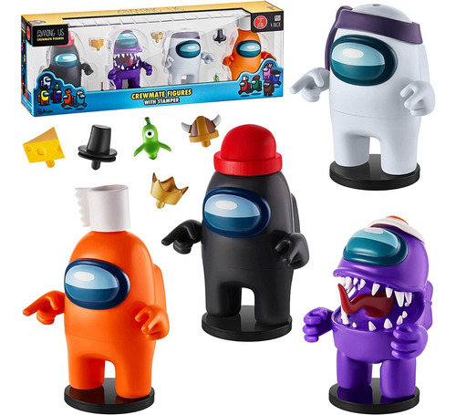 Among Us Crewmate Figures With Stamper
