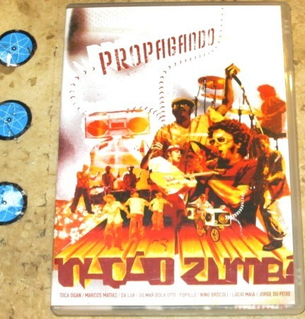 Dvd Nação Zumbi - Propagando (2004)c/ Lucio Maia ( Soulfly )