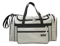 Comprar Bolsa Viagem Ls Bolsas Rip Stop Cinza Com 5 Divisões - Bv645