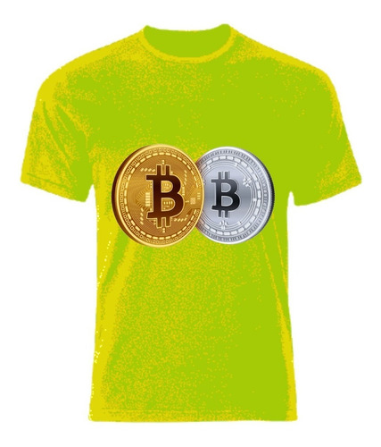 Polera  Bitcoin 47 Amarillo