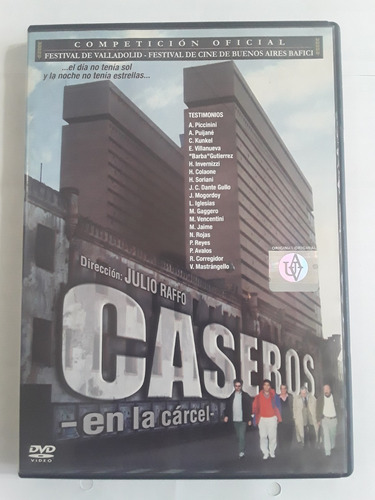 Caseros- En La Carcel Documental Original Dvd