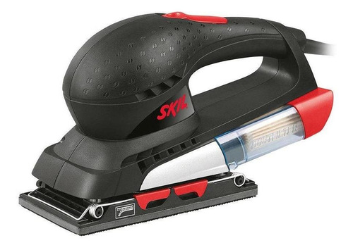 Lijadora Orbital Skil Manual 200w Skil 7351 Color Negro/rojo