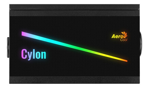 Aerocool Cylon-fuente De Poder 600w Rgb, Atx, 80 Plusbronze.