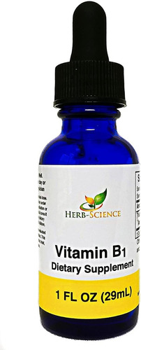 Vitamina B1 Herb-science 29 Ml Sabor Neutro