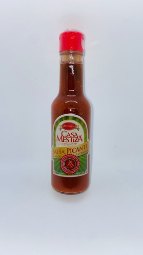 Imagen 1 de 2 de Oferta 40% Dcto. Salsa Picante Casa Mestiza 140ml