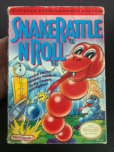 Snake Rattle 'n' Roll Nes Sin Manual