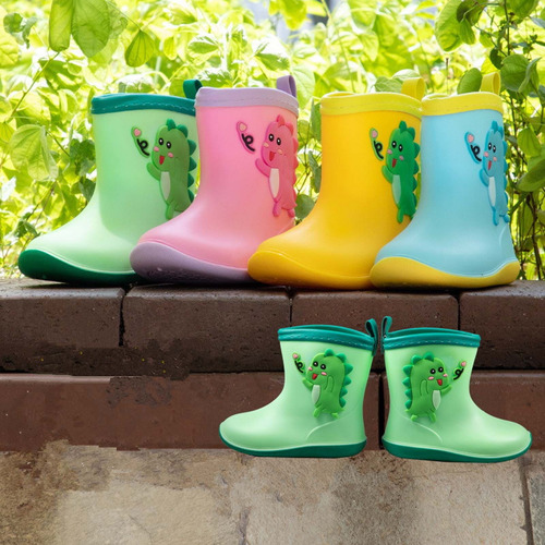 3c 3d Dibujos Animados Tiburón Botas De Lluvia Para Niños Be